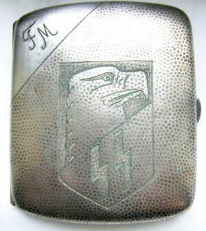 Waffen SS/ Cigarette Case by "Robert Kraft"